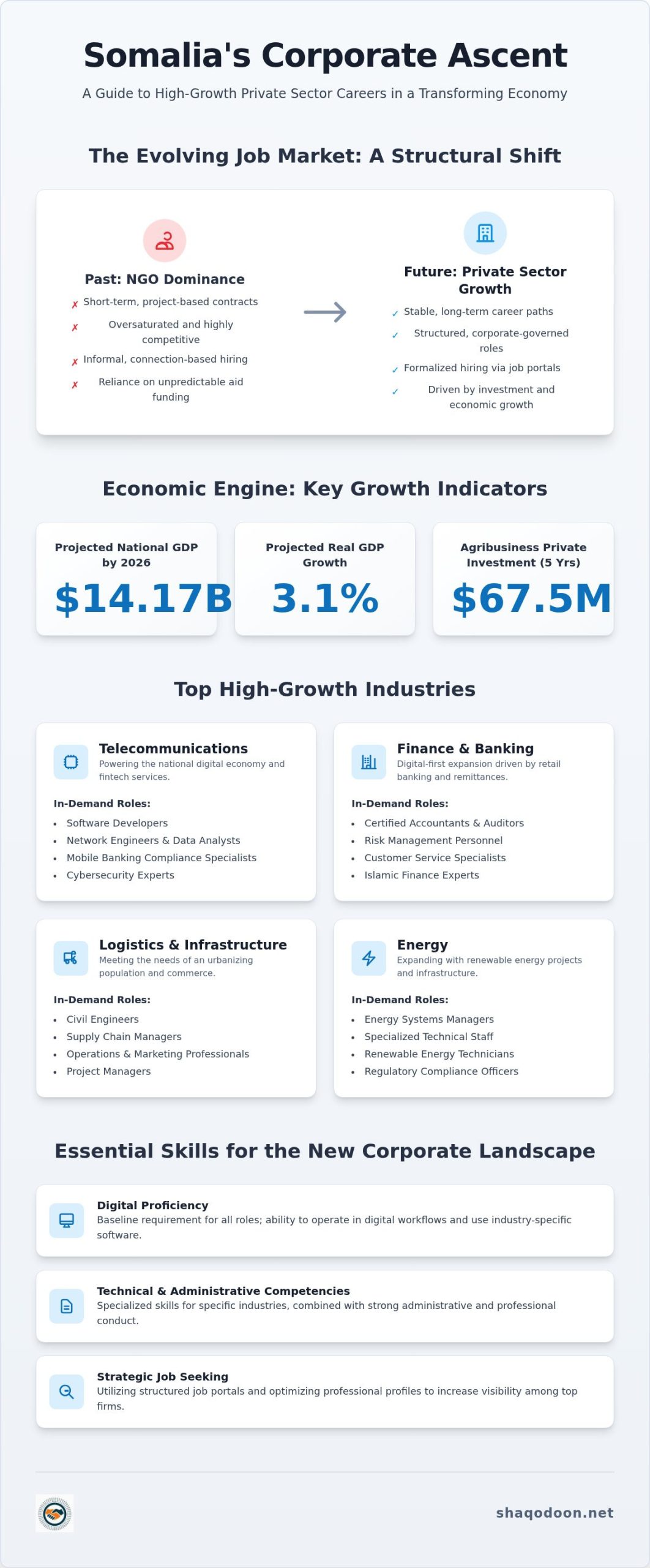 Private Sector Jobs in Somalia: 2026 Growth Trends and Professional Opportunities